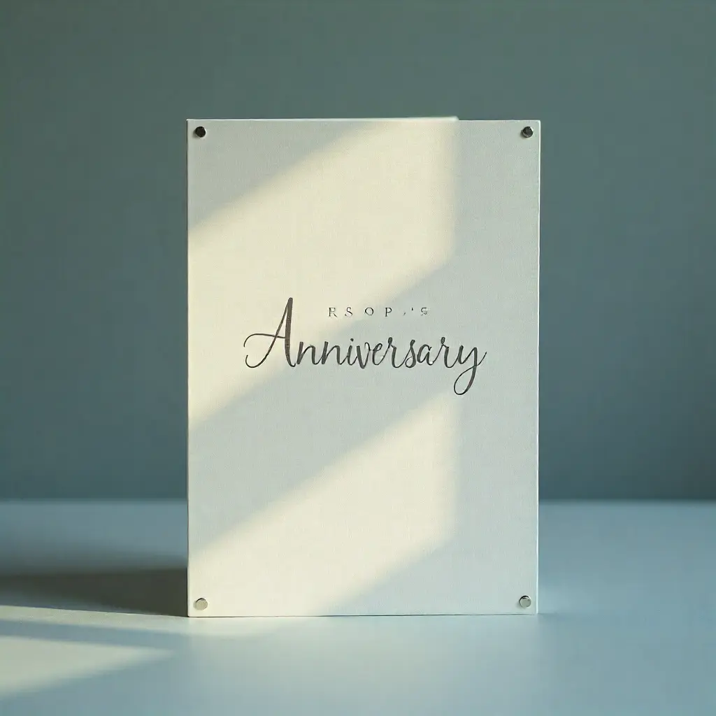 Elegant Anniversary Card 
