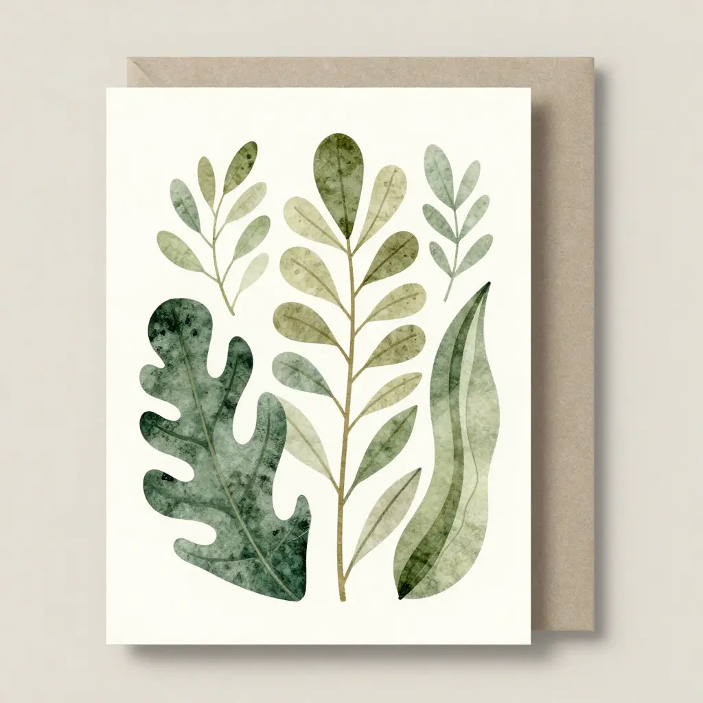 Botanical Greeting Cards 